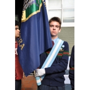 Acto del DIA DE LA BANDERA del Nivel Secundario